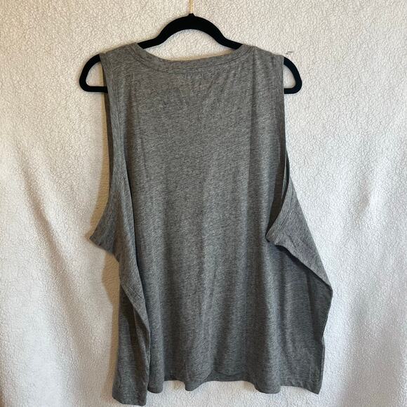 NEW Madewell gray tank top without tags size 3X - Picture 3 of 4